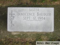 Sr M. Innocence "devota" Baudler