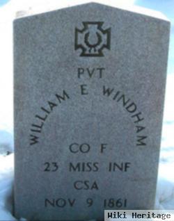 Pvt William E. Windham