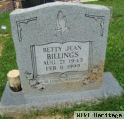 Betty Jean Billings