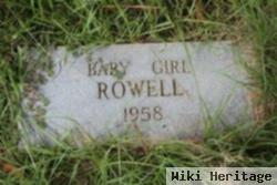 Baby Girl Rowell