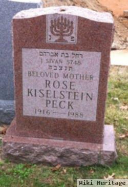 Rose Kiselstein Peck