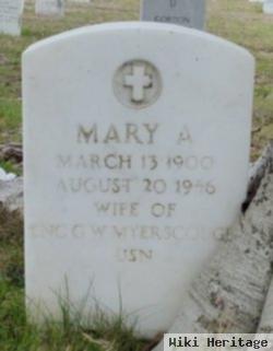 Mary A Myerscough