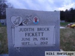 Judith Brock Fickett