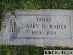 Harry H. Rader