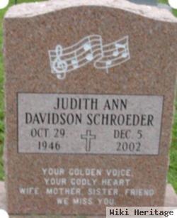 Judith Ann Davidson Schroeder