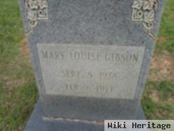 Mary Louise Gibson