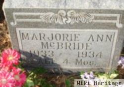 Marjorie Ann Mcbride