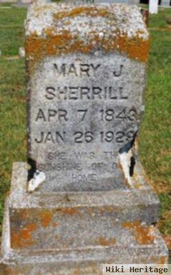 Mary J Sherrill