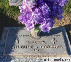 Katherine Ann "kay" Jones Goeckner