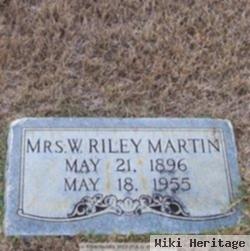 Mrs W Riley Martin