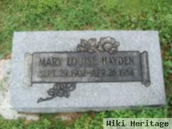 Mary Louise Kinsolving Hayden