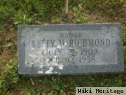Betty Vera Harp Richmond