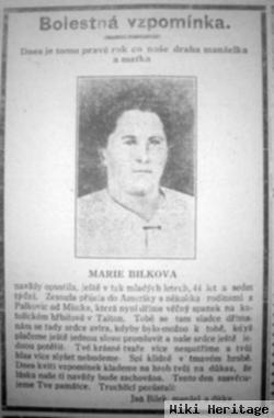 Marie Lyzicar Bilek