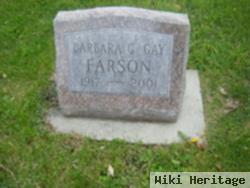 Barbara Grace Gay Farson