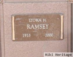 Izora H. "zora" Whitfield Ramsey