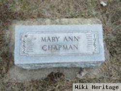 Mary Ann Chapman