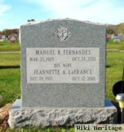 Jeannette A. "jean" Lafrance Fernandes