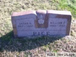 Sarah Alice "alice" Hunter Rice