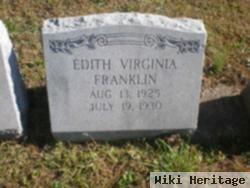 Edith Virginia Franklin