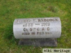 Alfred E Babcock