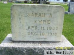 Sarah Ann Gillions Eyre