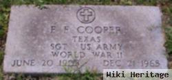 F F Cooper