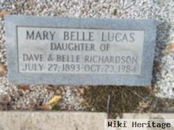Mary Belle Richardson Lucas