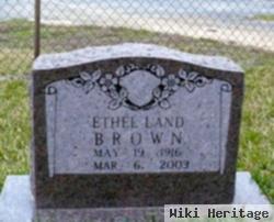 Ethel Land Brown