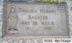Thelma Hebert Saunier