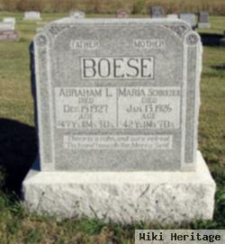 Abraham L Boese