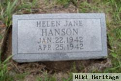 Helen Jane Hanson