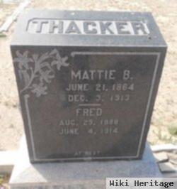 Mattie B Martin Thacker