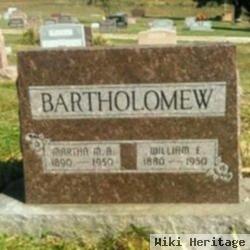 Martha M Bartholomew