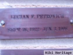 Lucian F Petrovich