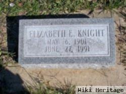 Elizabeth B "lizzie" Russell Brooks Knight