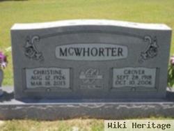 Christine Hall Mcwhorter