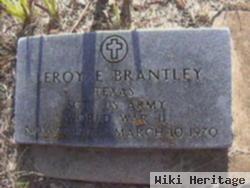 Leroy E Brantley