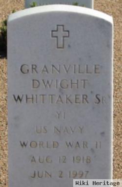 Granville Dwight Whittaker