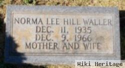 Norma Lee Hill Waller