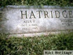 Alva F Hatridge
