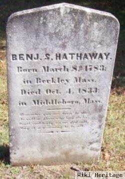 Benjamin S Hathaway