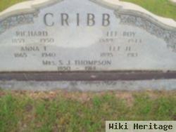 Lee H Cribb