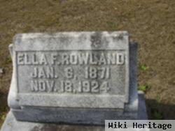 Ella F. Taylor Rowland