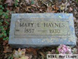 Mary E Haynes