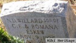 N D "willard" Eskew