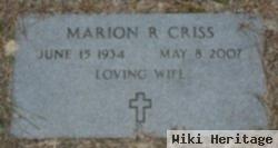 Marion R. Criss