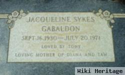 Jacqueline Sykes Gabaldon