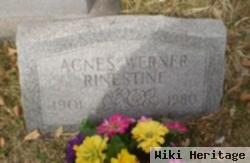 Agnes F. Werner Rinestine