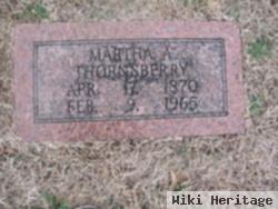 Martha A Thornsberry