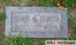 Marie W Heryer